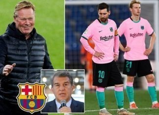 Barcelona back Ronald Koeman Amidst exit of Big Players