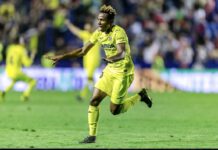 Chukwueze Out As Villarreal Battle Man United In Champions League Today