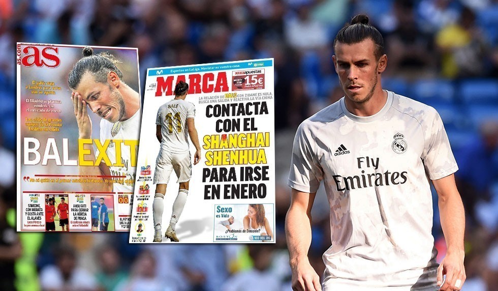Bale Sign For Shanghai Shenhua