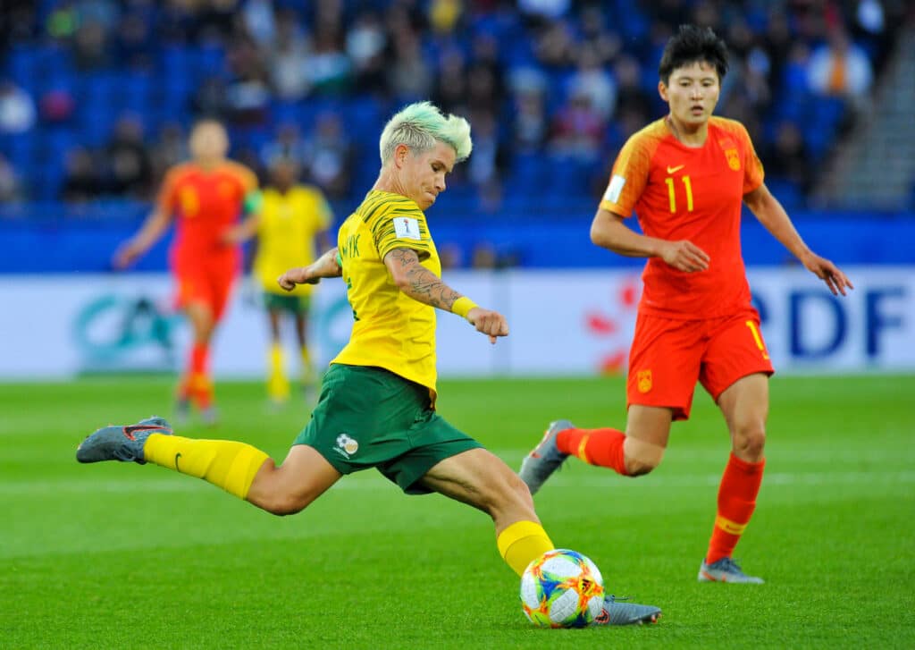 Janine Van Wyk of South Africa during the 2019 FIFA Womens World Cup