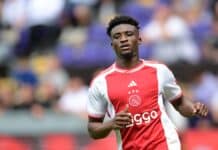 Mohammed Kudus in action for Ajax