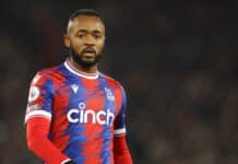Jordan Ayew for Crystal Palace in the Premier League