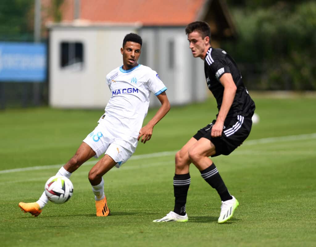 Azzedine Ounahi in action for Marseille