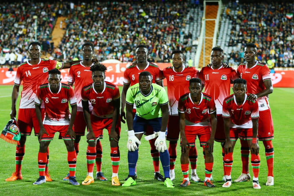 Harambee stars lineup against Russia