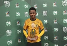 Mduduzi Shabalala of Kaizer Chiefs man of the match during Nedbank Cup 2023