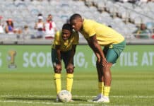 Bafana Bafana in action