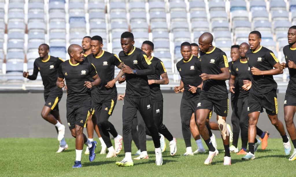 Bafana Bafana players training ahead of Ivory Coast friendly