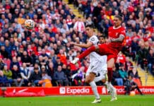 Darwin Nunez scores for Liverpool