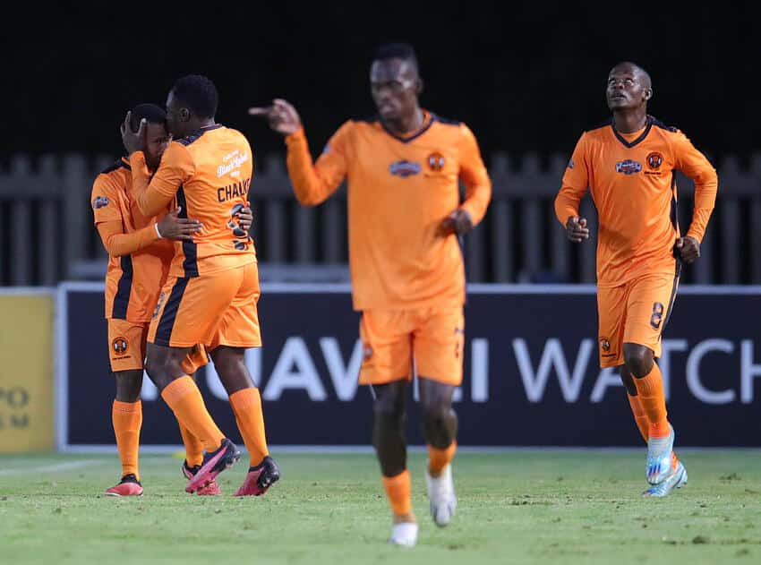 Polokwane City players in action