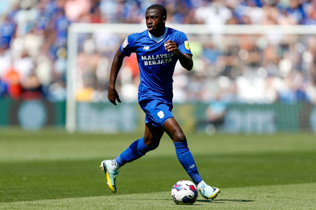 Jamilu Collins of Cardiff City during the Sky Bet Championship