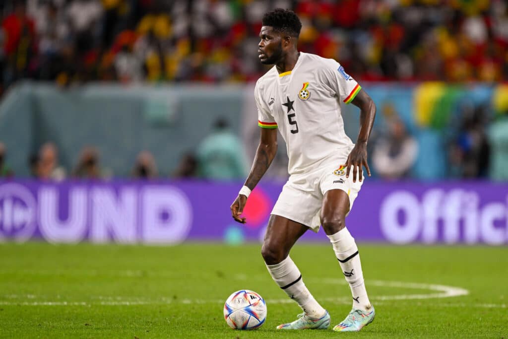Thomas Partey back with the Black Stars