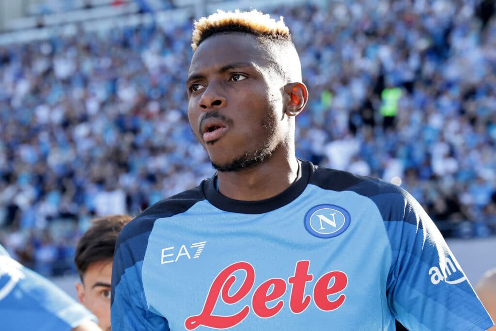 Victor Osimhen in action for Napoli