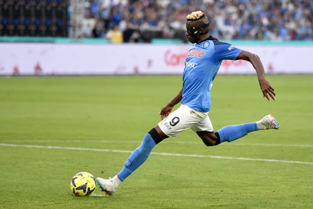 Victor Osimhen ready to score again for Napoli