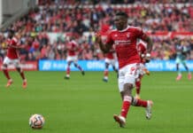 Taiwo Awoniyi’s Nottingham Forest share spoils with Brentford at City Ground