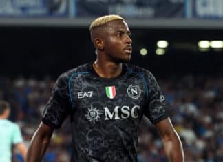 Victor Osimhen player of Napoli, during the match of the Italian Serie A