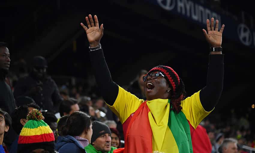 Ghana football fans