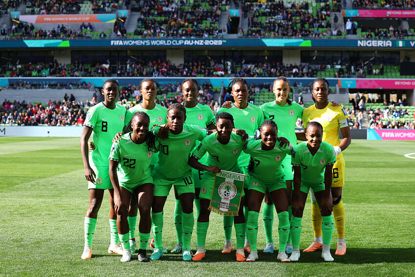 Nigeria Super Falcons team photo