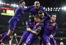 Arsenal 1-1 Liverpool: EPL Title rivals share points at the Emirates