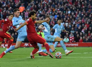 Man City Reply Liverpool Twice For 2-2 Draw At Anfield