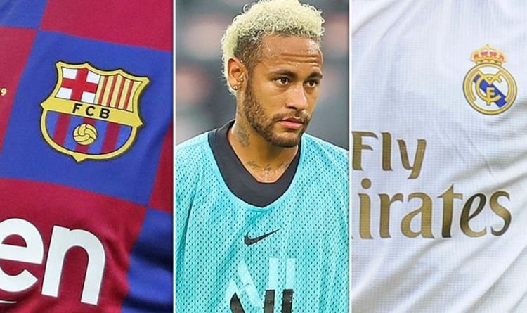 neymar psg real madrid barcelona