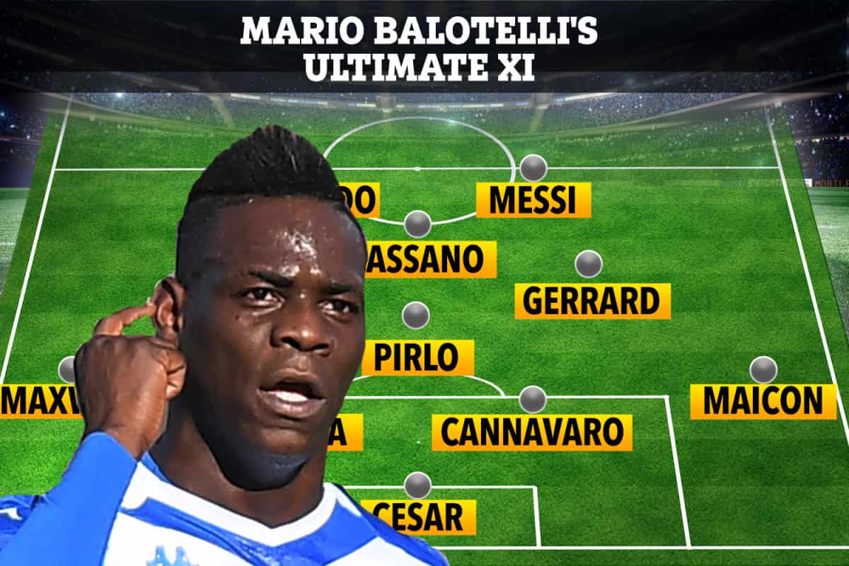 Mario Balotelli Dream XI