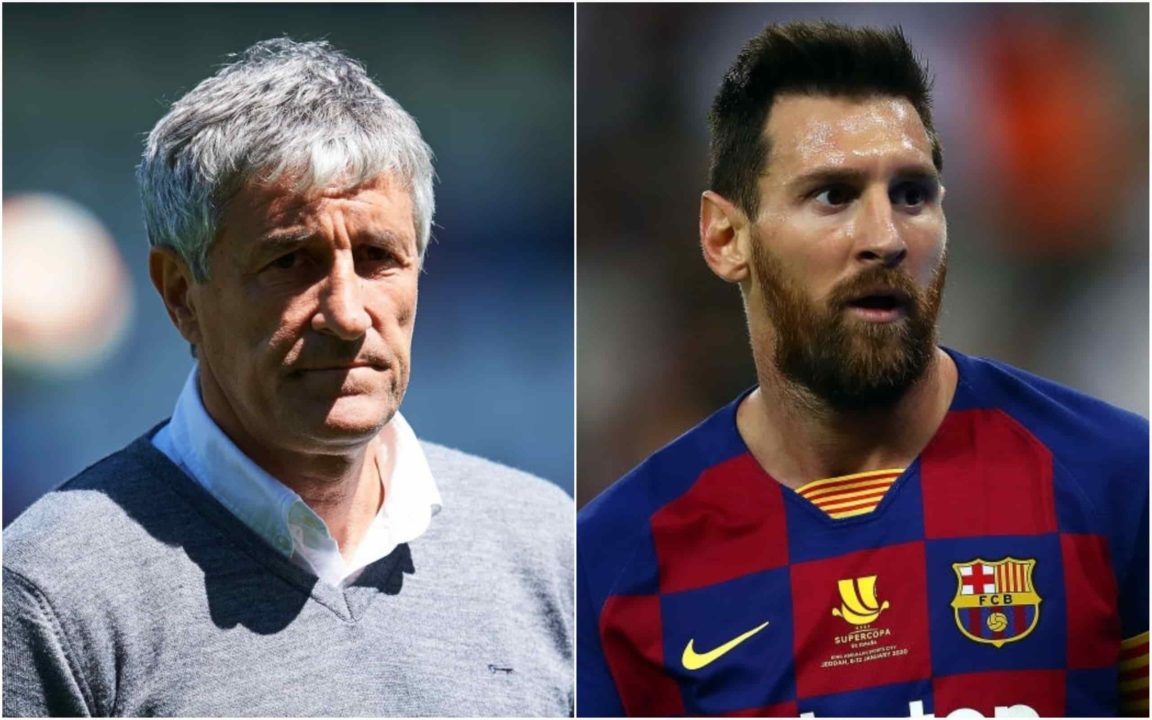 Messi Tells Setien Sign Suarez Replacement