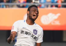 Mikel to miss Remainder Chinese Super League Season Over Injury