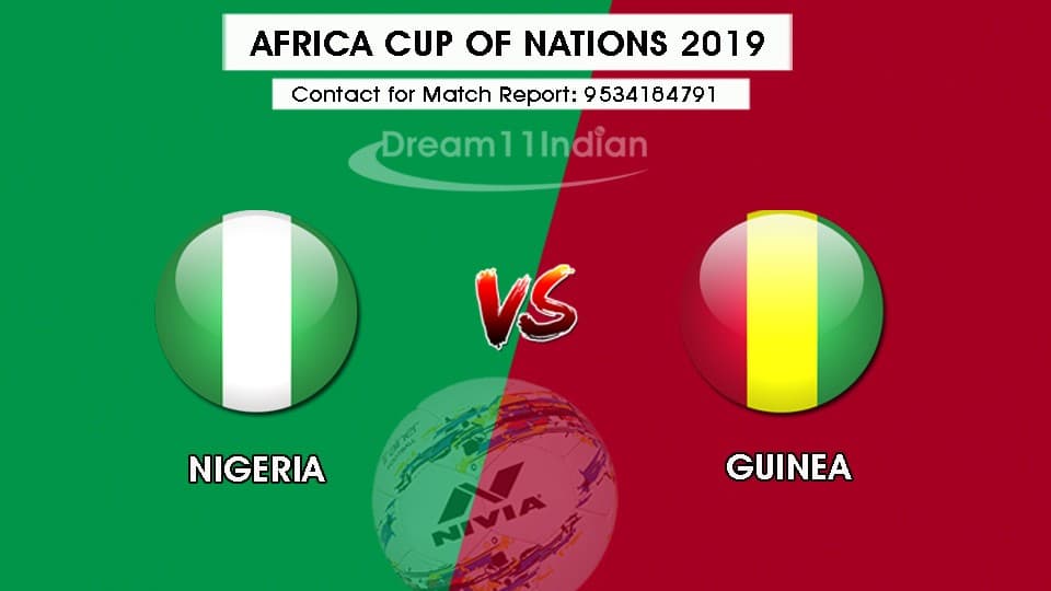 Nigeria Vs Guinea Lineups