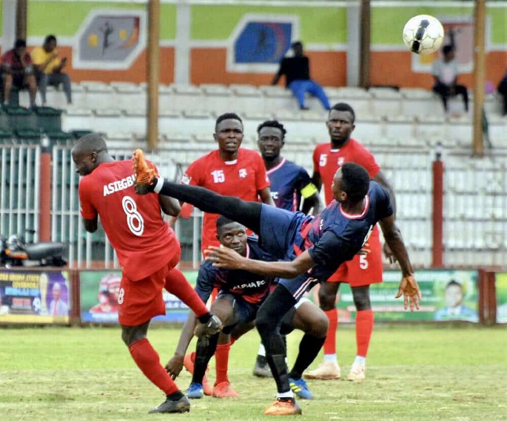 NPFL fixtures Enugu Rangers vs Doma United action for Awka township stadium