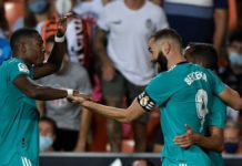 Real Madrid Grabs Late Winner At The Mestalla To Move Top