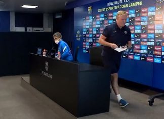 Ronald Koeman Walks Out On Journalists At Barcelona Press Conference