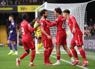 Watford 0-5 Liverpool Firmino nets hat-trick, Mane, Salah